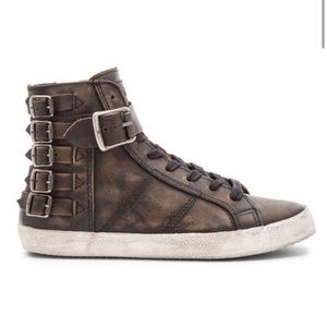 Frye Dylan Belted High Top Sneaker